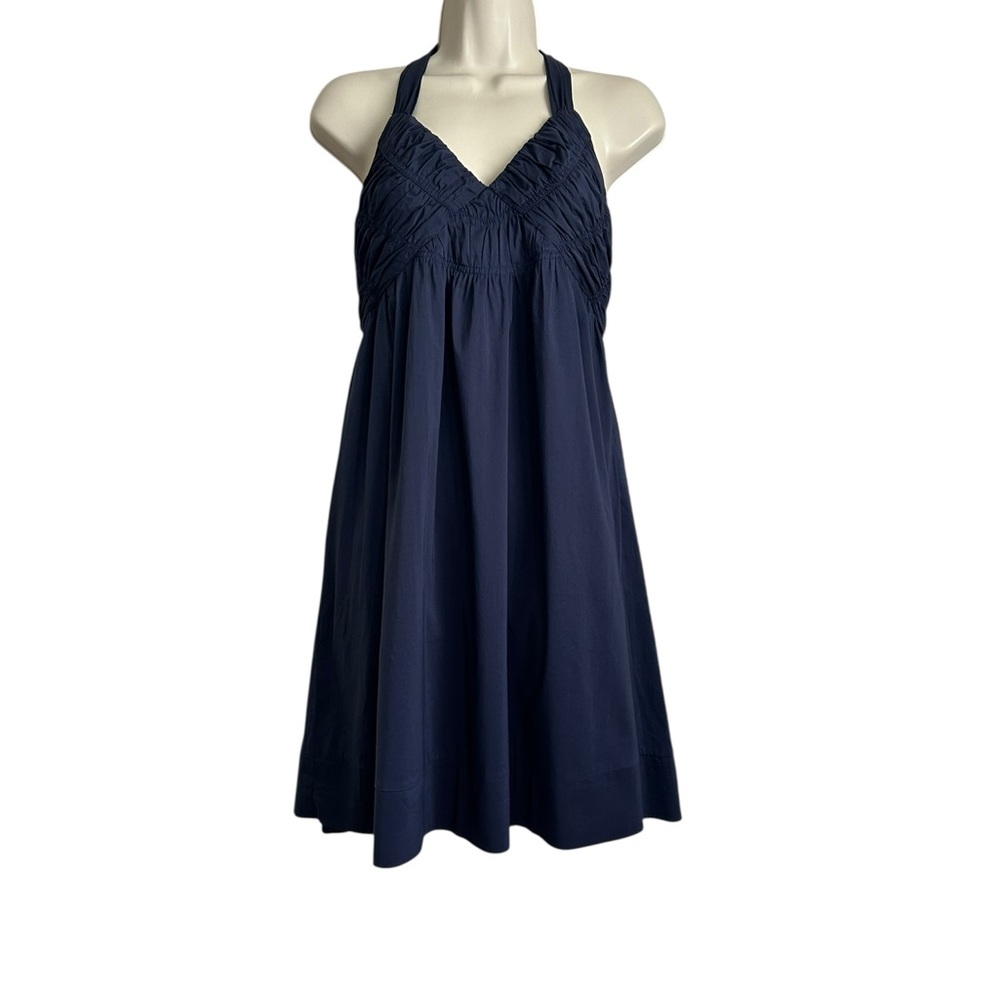 Elegant Navy Midi Dress